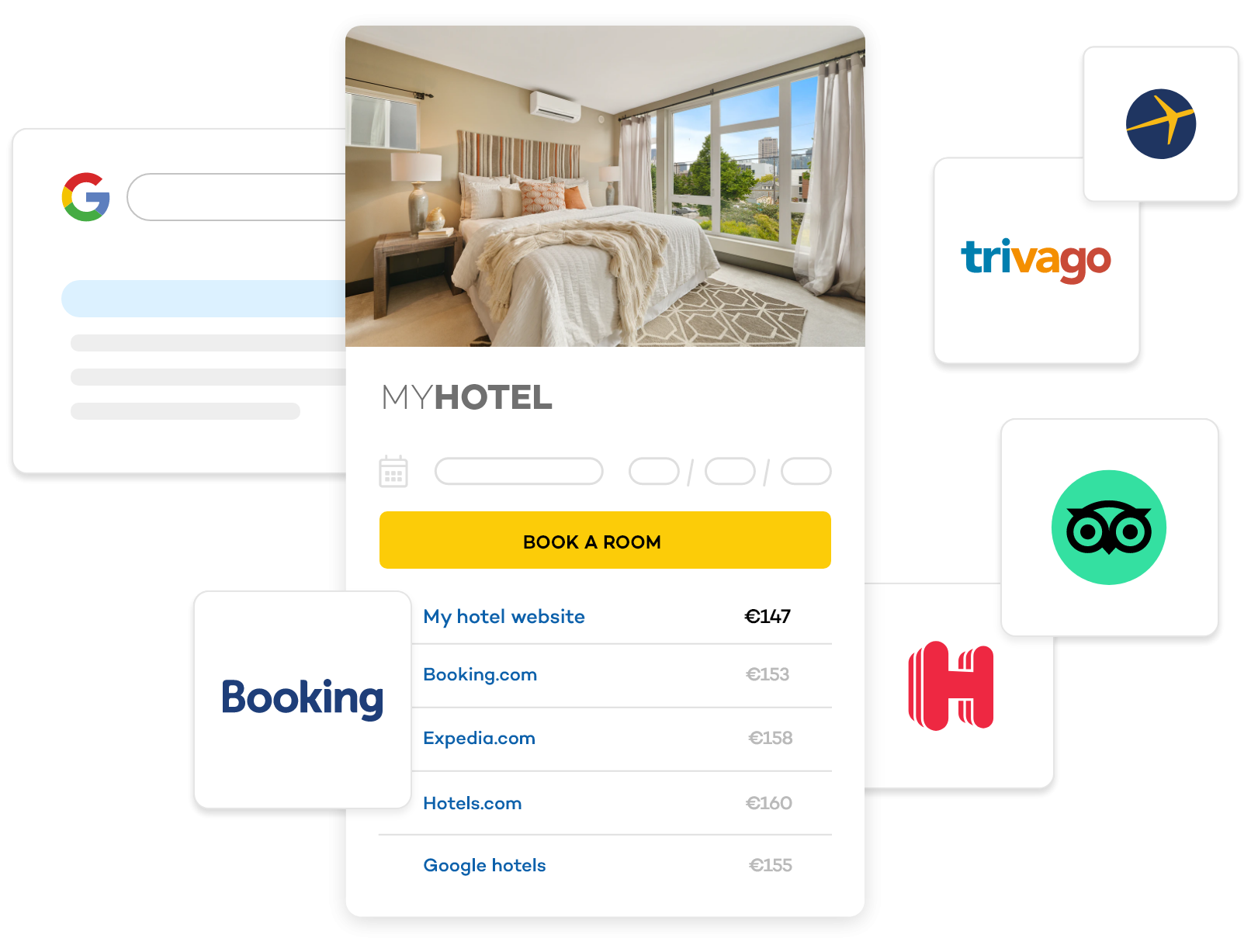 hotel room search engines